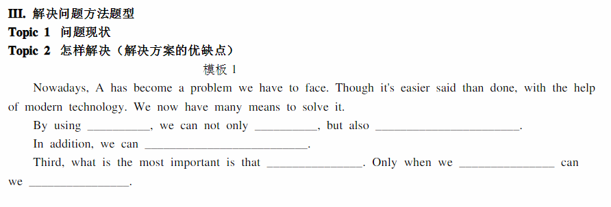 云南专升本英语作文必背模板(3)