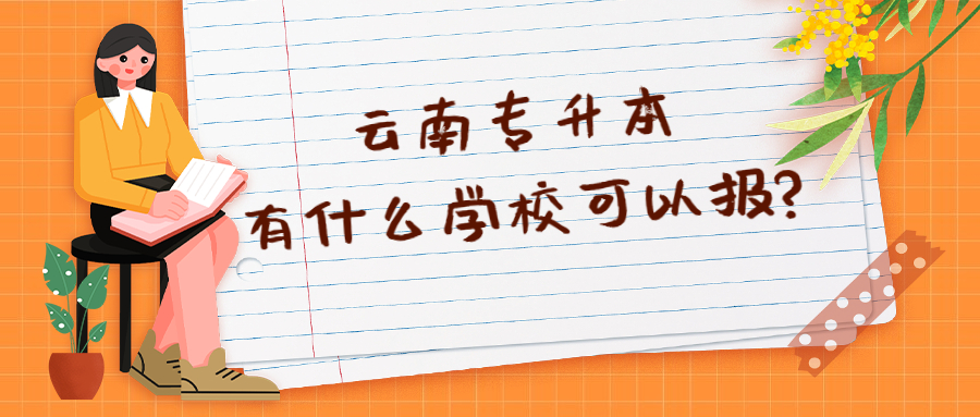 云南专升本有什么学校可以报?
