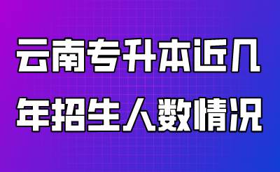 云南专升本近几年招生人数情况.png