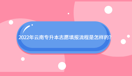 2022年云南专升本志愿填报流程是怎样的？.jpg