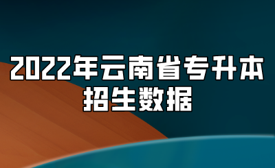 2022年云南省专升本招生数据.png