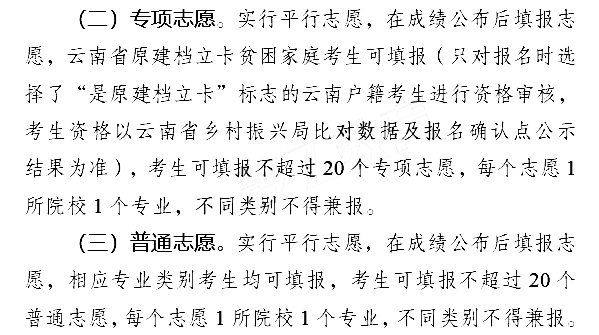 2023年云南专升本考后，需要注意什么?