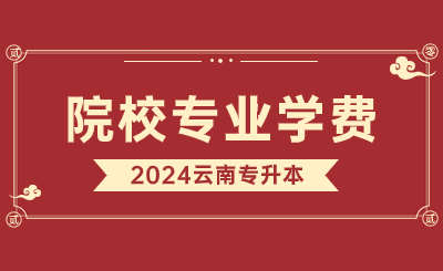 2024年云南中医药大学专升本学费