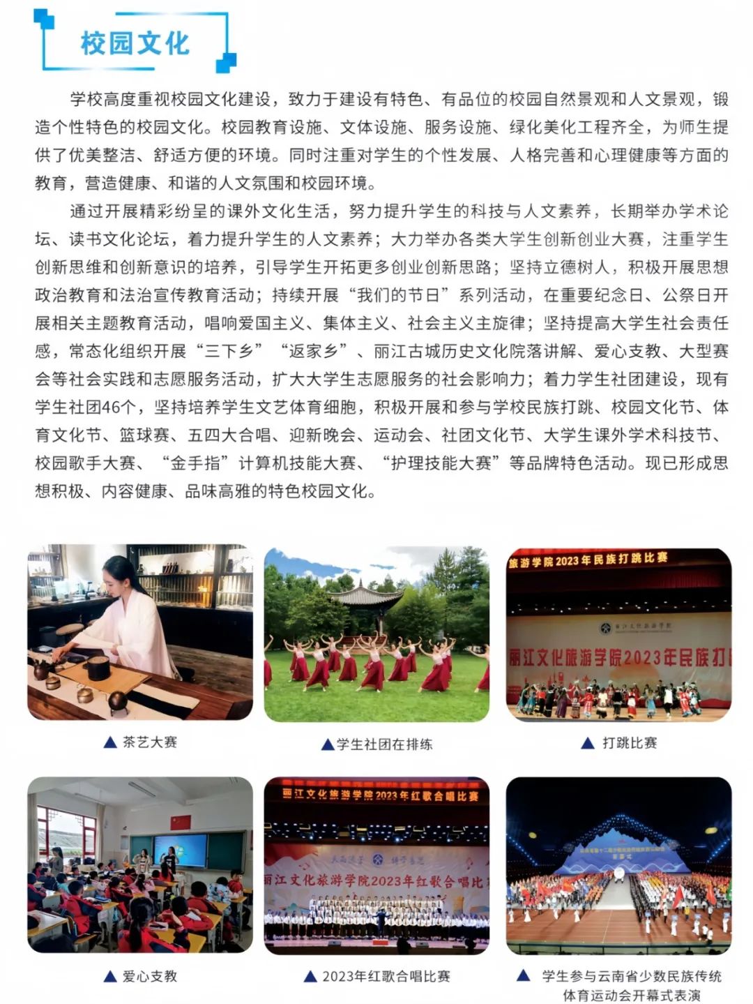 2024年丽江文化旅游学院专升本招生简章